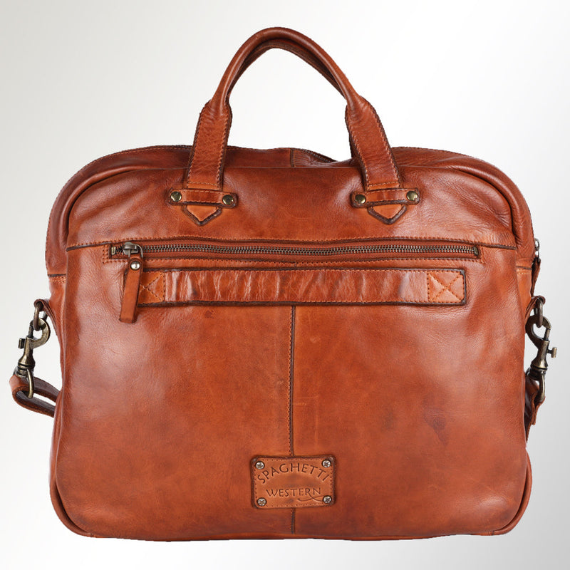 Spaghetti Western Briefcase SWC415TAN