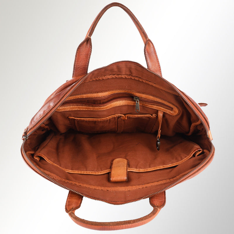 Spaghetti Western Briefcase SWC415TAN