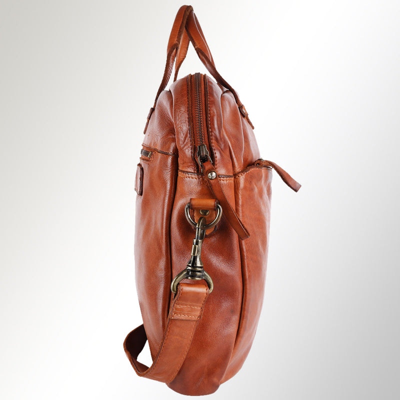 Spaghetti Western Briefcase SWC415TAN