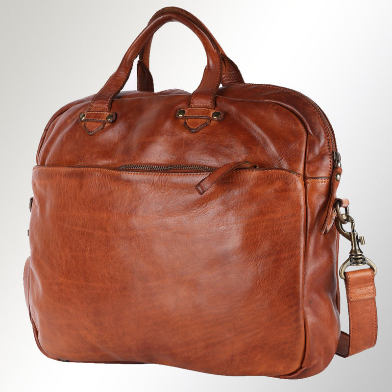 Spaghetti Western Briefcase SWC415TAN