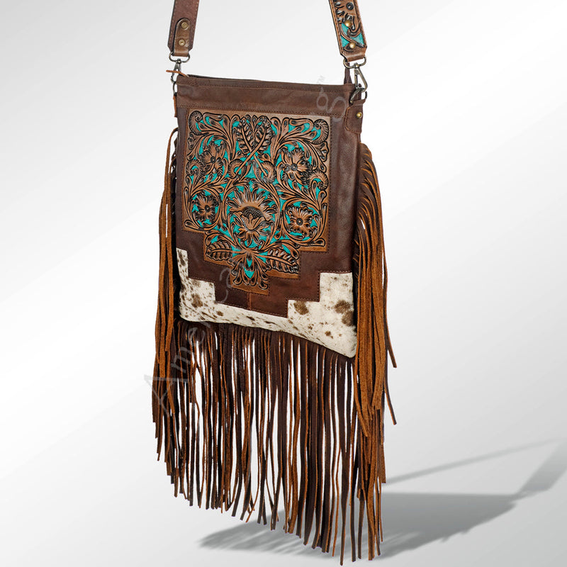American Darling Messenger Bag ADBG256BRWSPLBRTRQ