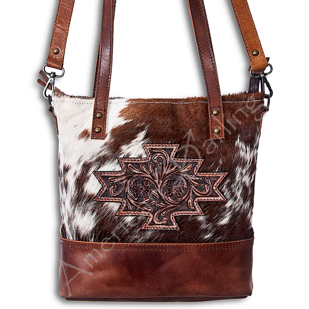 American Darling Retired Tote Handbag ADBG330BRWBR