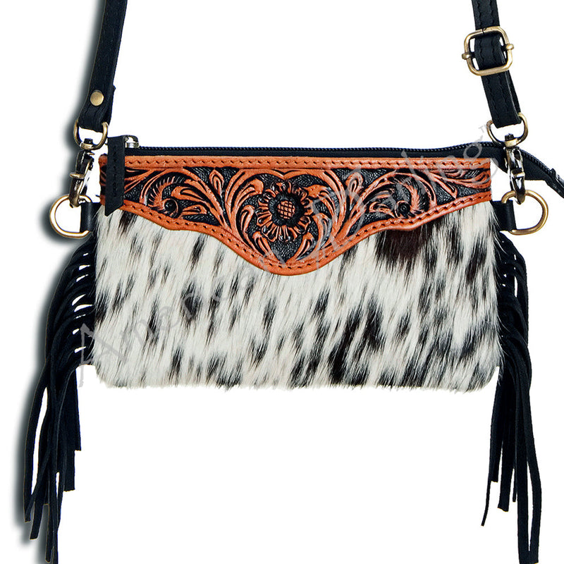 American Darling Small Crossbody Messenger Bag ADBG404BKWFRNG