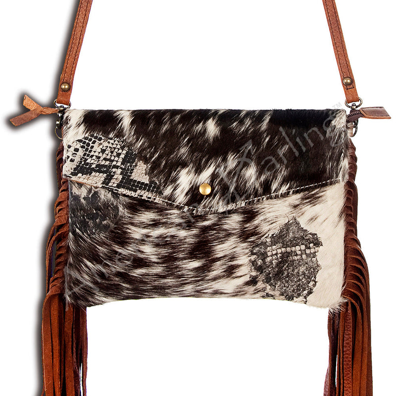 American Darling Purse ADBG503BRWFRNG