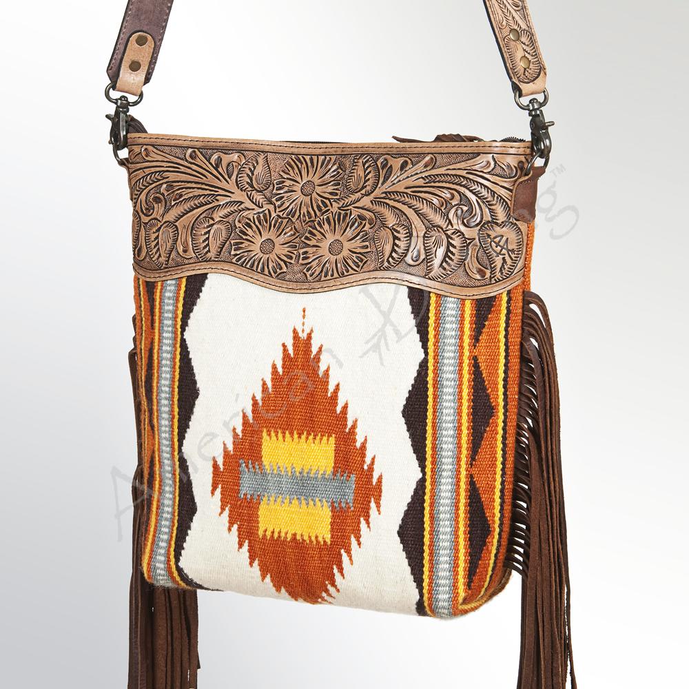 American Darling Large Crossbody Messenger Bag ADBG510P