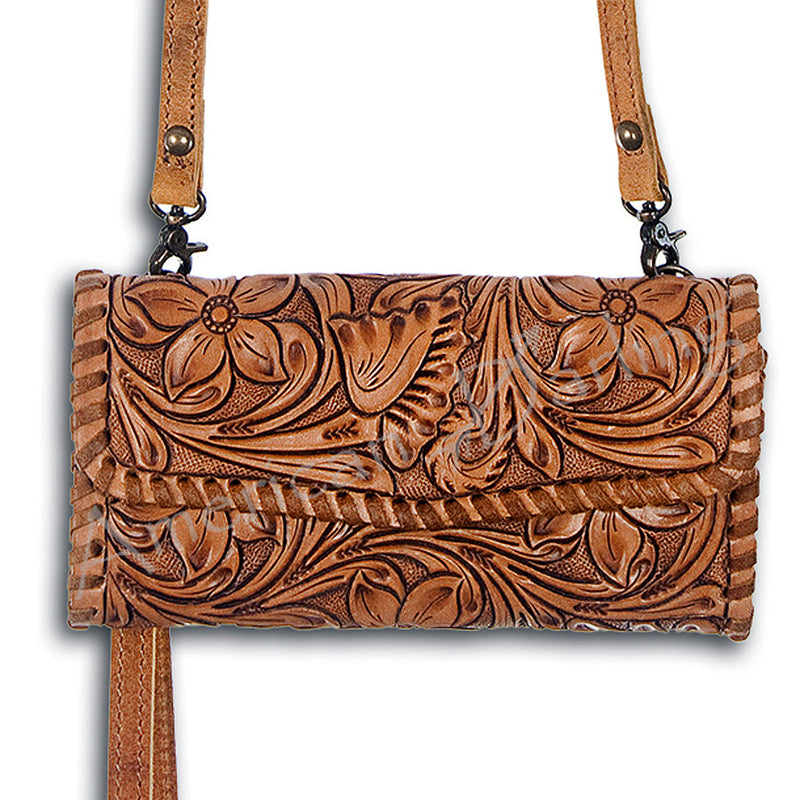American Darling Small Crossbody Messenger Bag ADBG514TAN