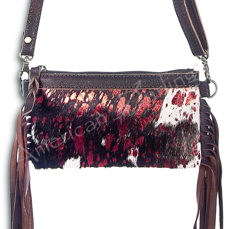 American Darling Small Crossbody Messenger Bag ADBGS142ACREDFRNG