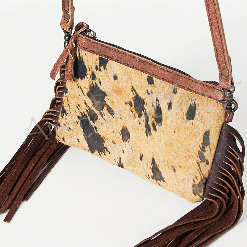 American Darling Small Crossbody Messenger Bag ADBGS142BRAC2FRNG