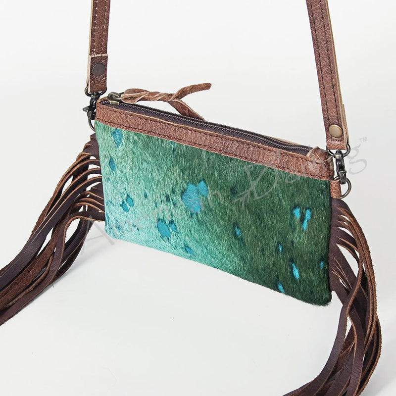 American Darling Small Crossbody Messenger Bag ADBGS142TRQ2FRNG