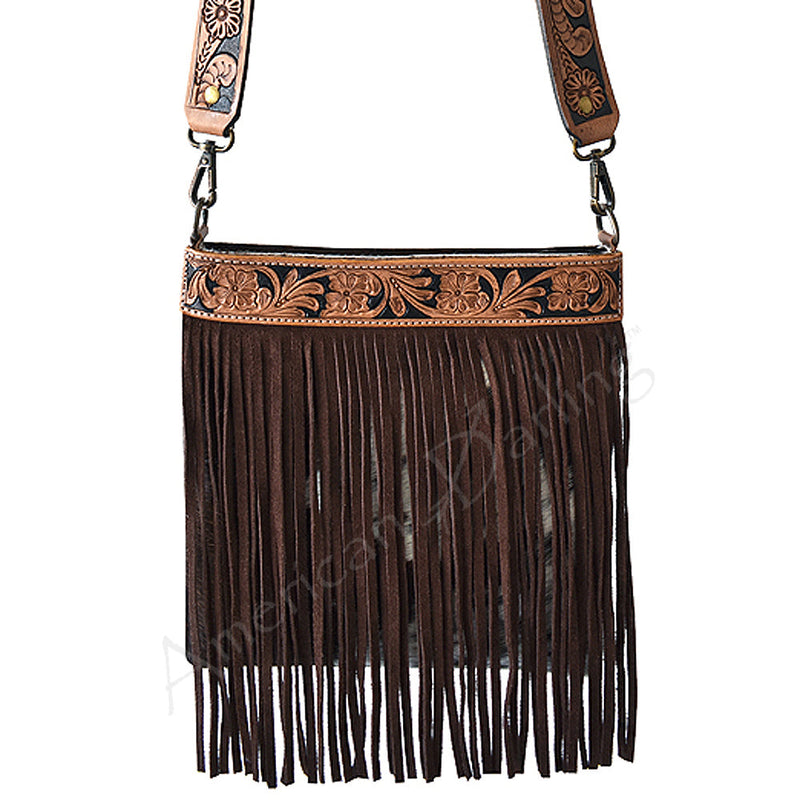 American Darling Crossbody Messenger Bag ADBGS172BRW