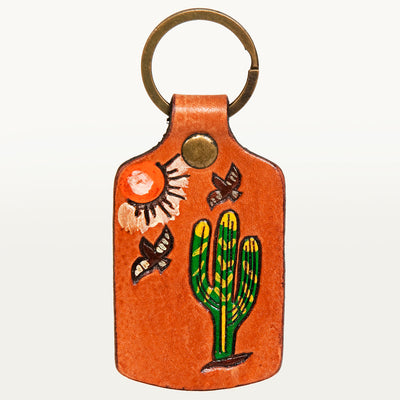 Acctopia Handmade Leather Keychain