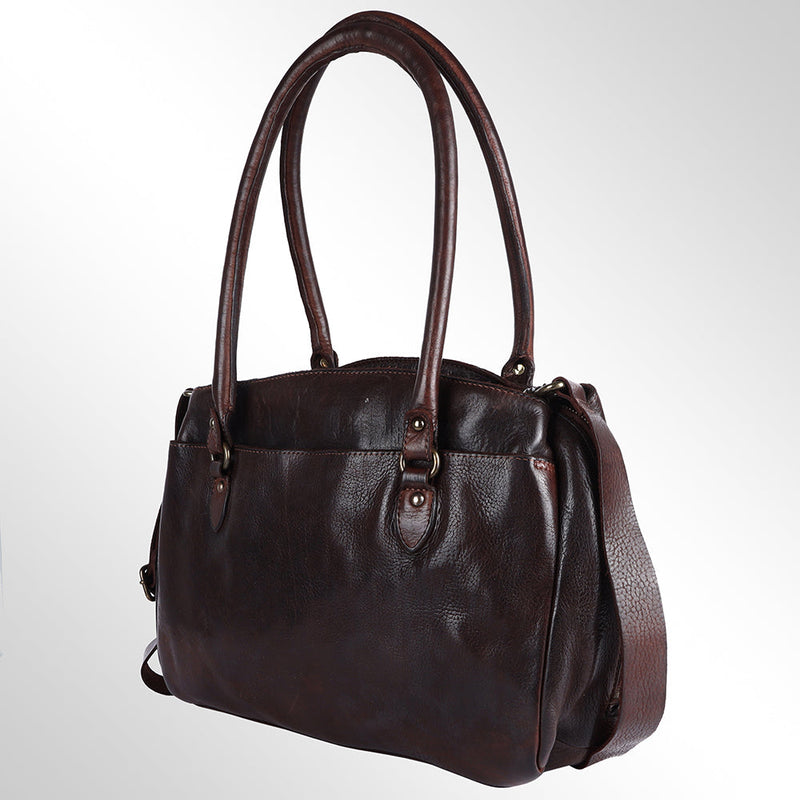 Spaghetti Western Tote Handbag SWC131BRN