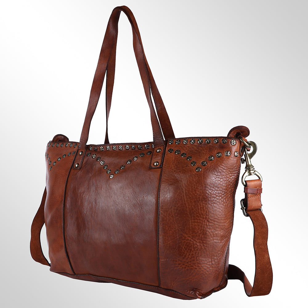 Spaghetti Western Tote Handbag SWC135BTAN