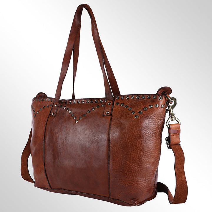 Spaghetti Western Tote Handbag SWC135BTAN