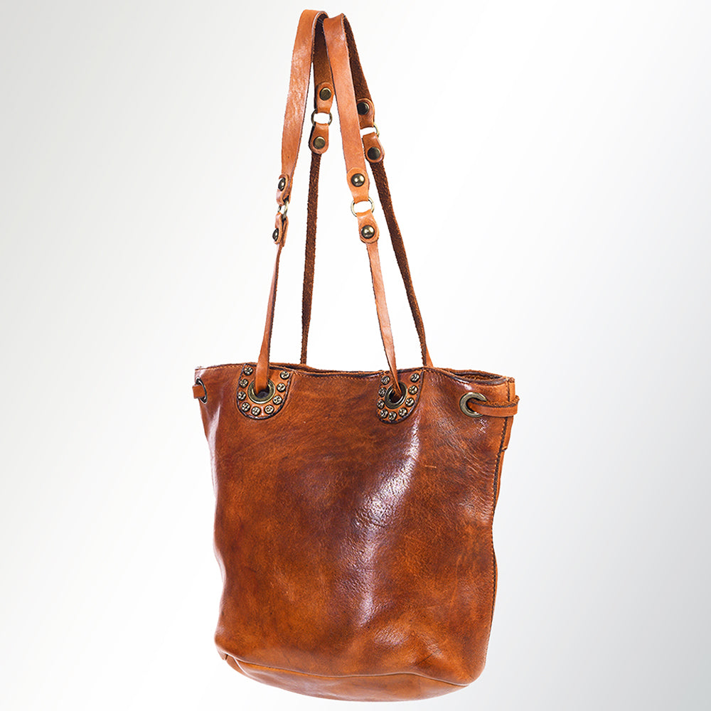 Spaghetti Western Tote Handbag SWC138ATAN