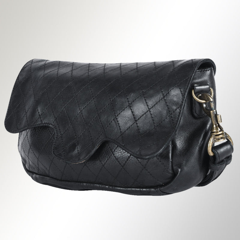 Spaghetti Western Crossbody Messenger Bag SWC151BLK