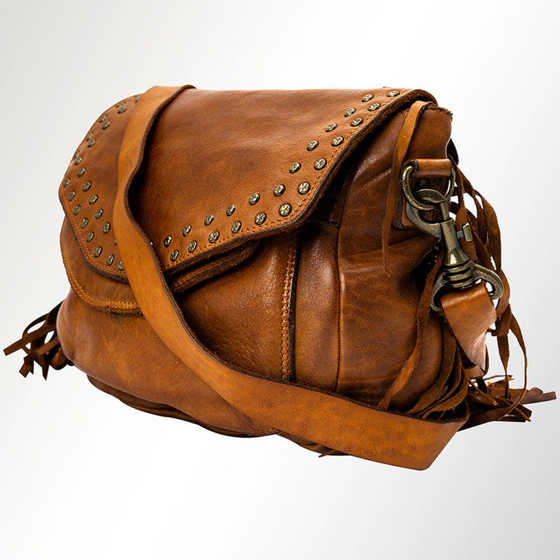 Spaghetti Western Crossbody Messenger Bag SWC164ATAN