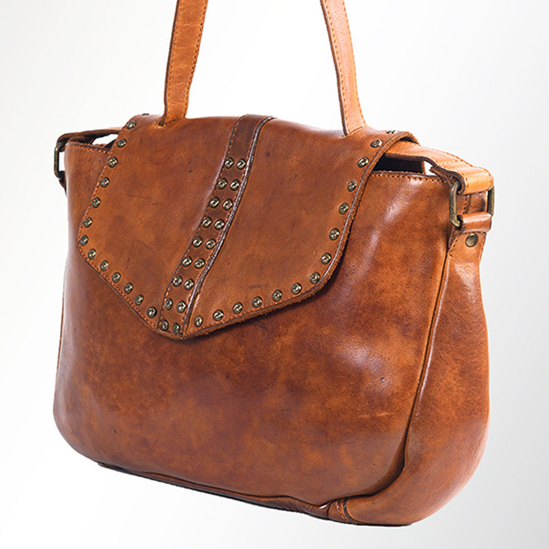 Spaghetti Western Crossbody Messenger Bag SWC165TAN