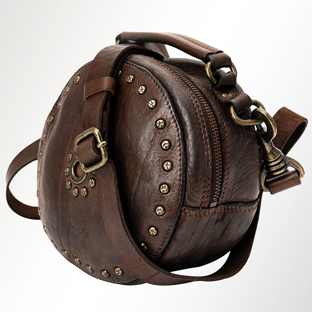 Spaghetti Western Crossbody Messenger Bag SWC168BRN
