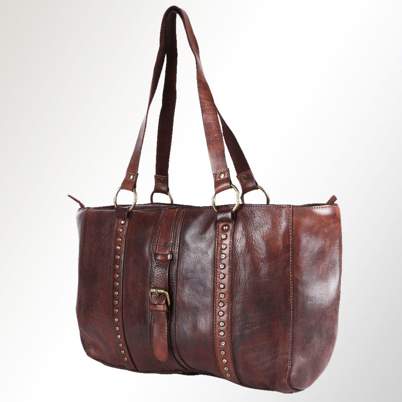Spaghetti Western Tote Handbag SWC186BRN